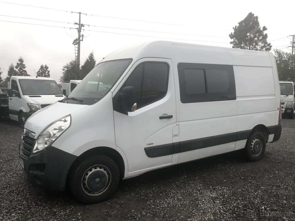 Opel Movano 2.3DCi 85000km, 9 mist,klima