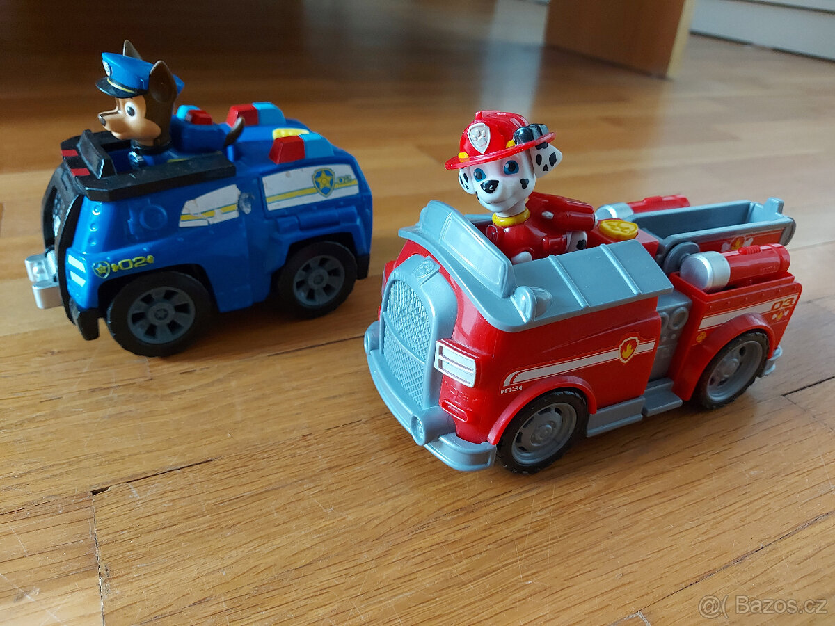 auto Tlapková patrola-Marshall