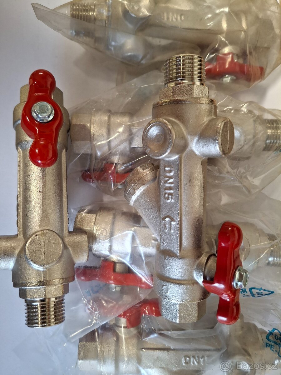 Kulový kohout s filtrem 3/4", 6 ks