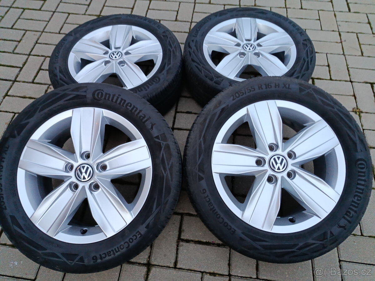alu kola 5x112 r16 VW Caddy a 205/55/16