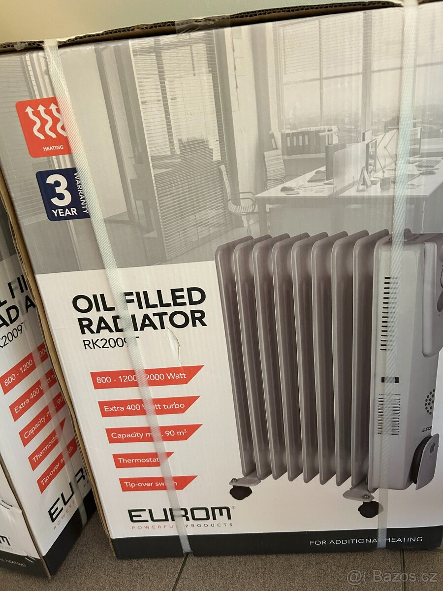 Elektrické olejové radiátory