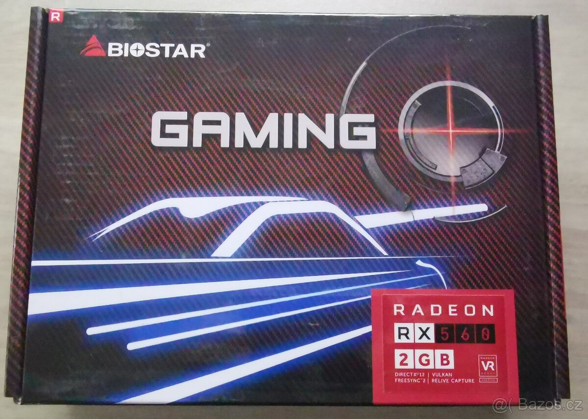 BIOSTAR Radeon RX 560 2GB nová