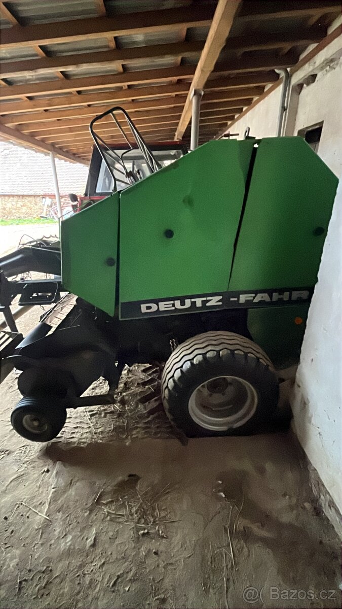 Lis na kulaté balíky deutz fahr