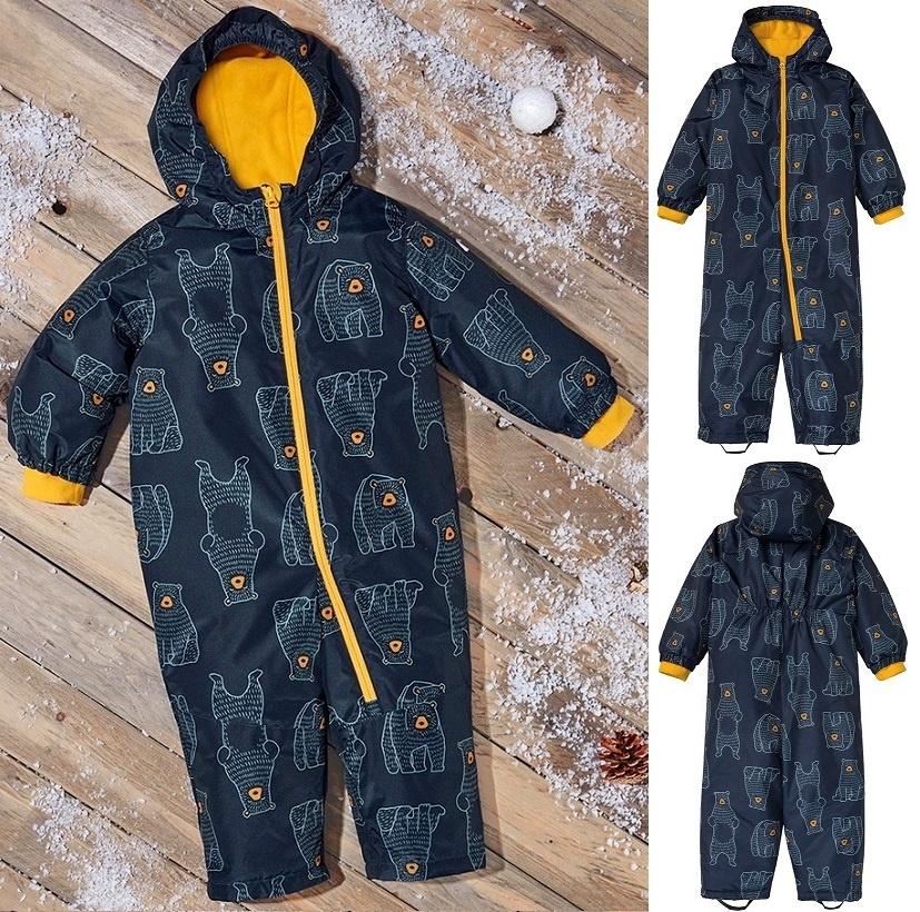 ☘️ Dětská MEDVÍDKOVÁ KOMBINÉZA zimní overal vel. 92 ☘️