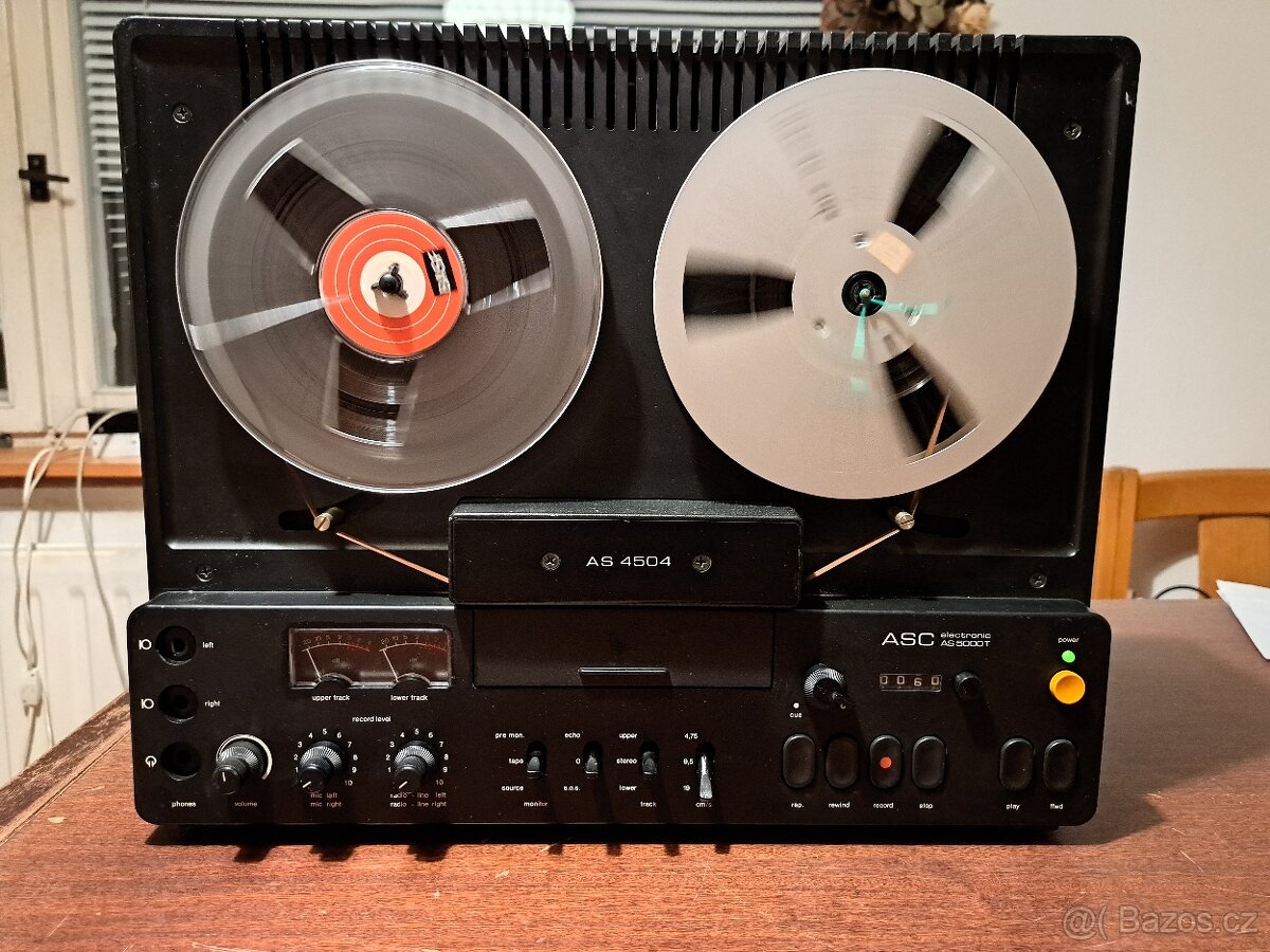 Kotoučový magnetofon ASC AS 4504 Doporučuji