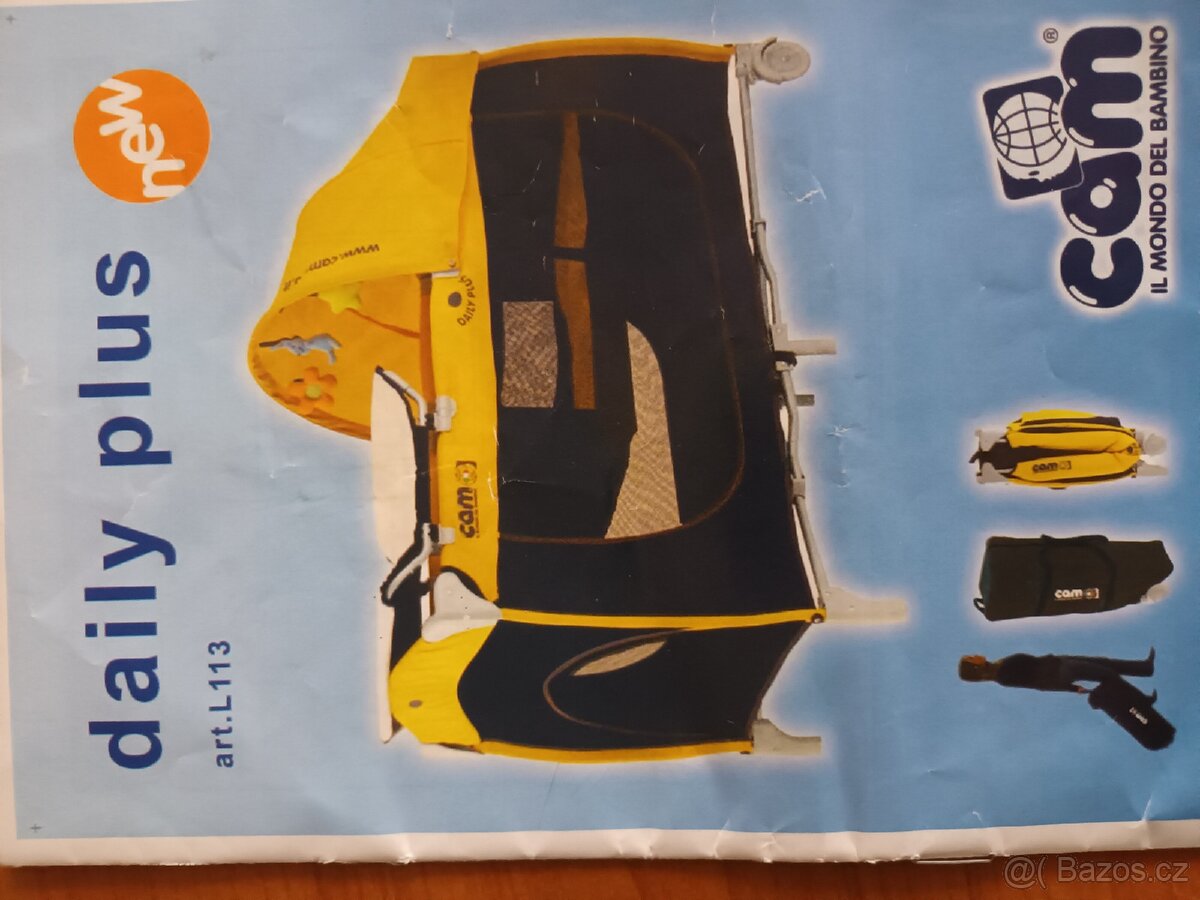 Prodám skládací dětskou postýlku CAM