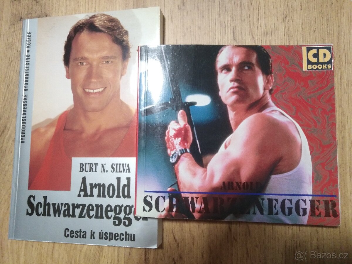 Arnold Schwarzenegger - vzácné knihy