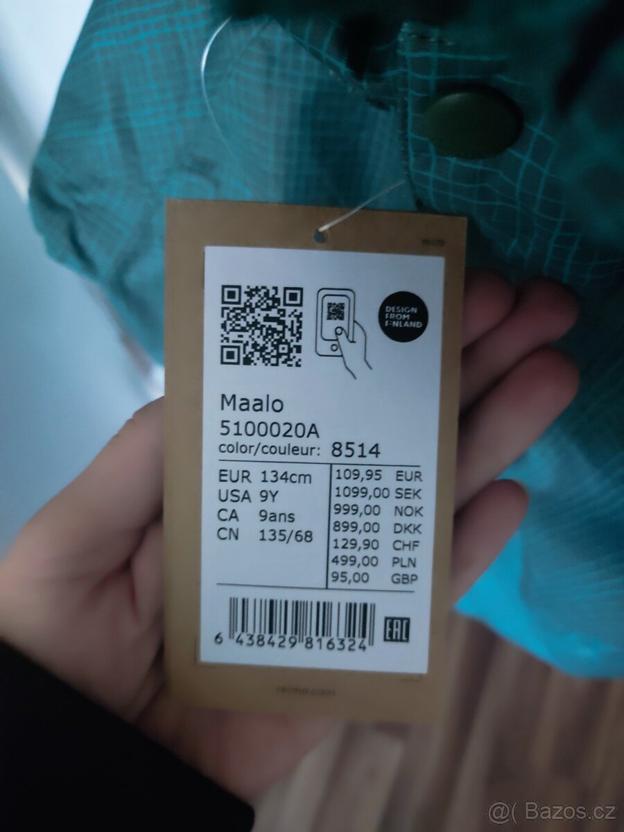 Zimní bunda Reima 140