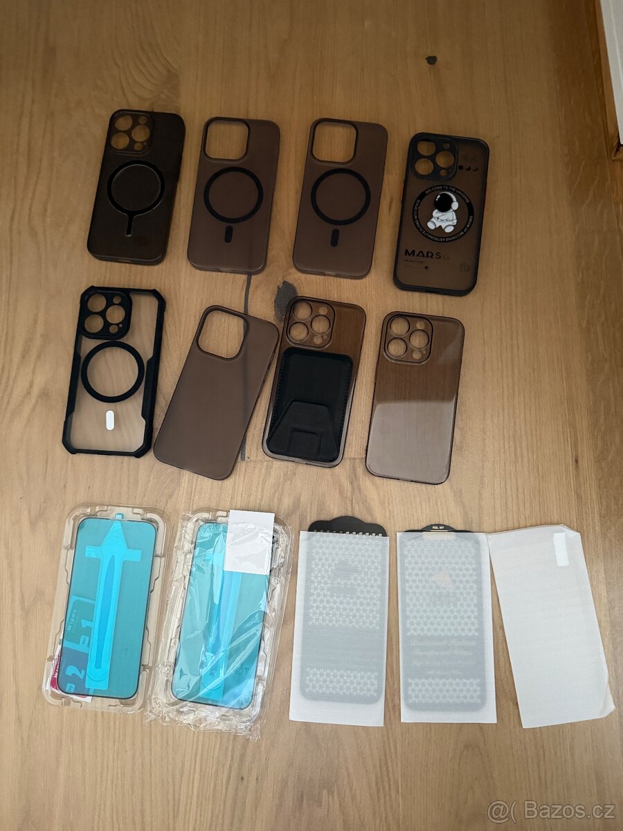 Obaly + skla iPhone 15 Pro