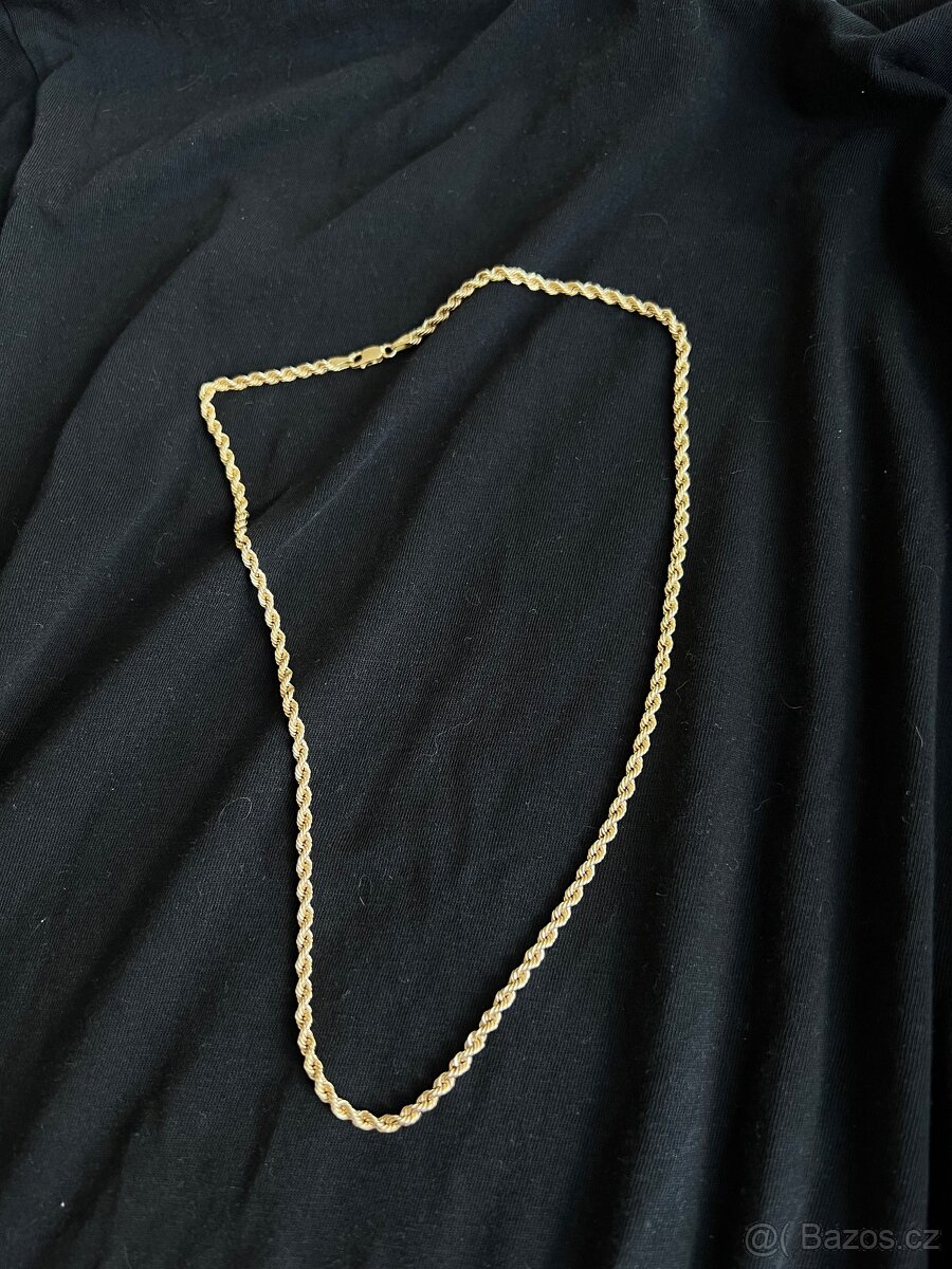 Zlatý řetízek 14-ti karátový styl Valis, 6g, 51cm délka