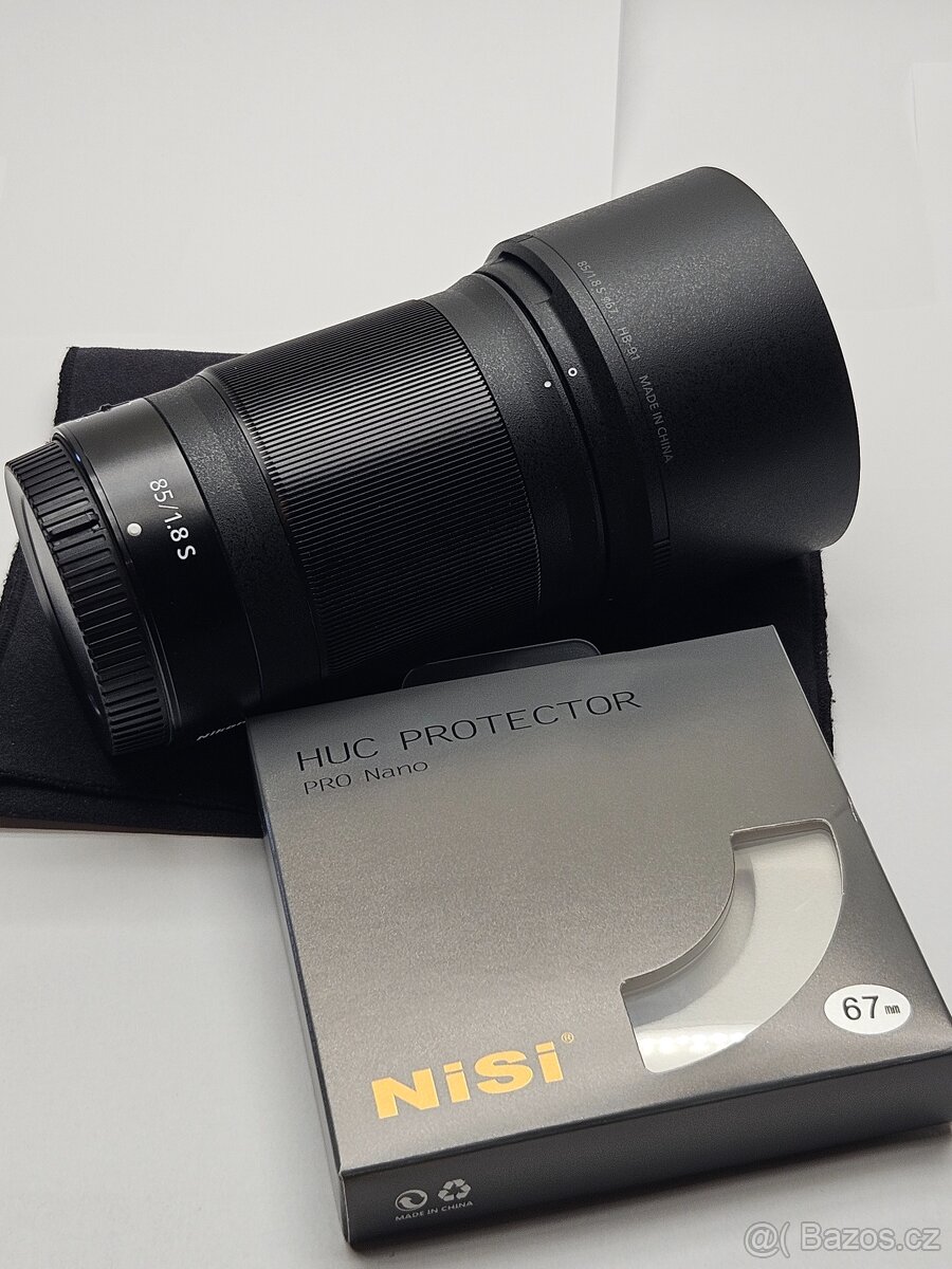 Nikon Nikkor Z 85 mm f1,8 S + filtr (záruka)