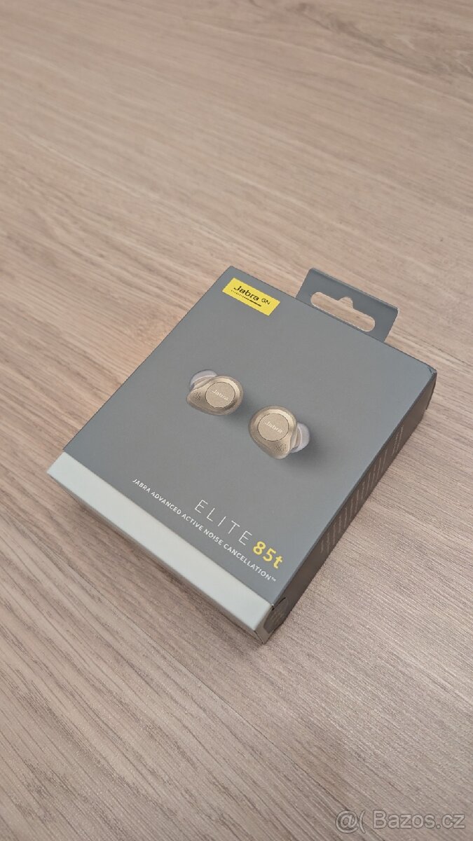 Jabra Elite 85t gold beige Nové
