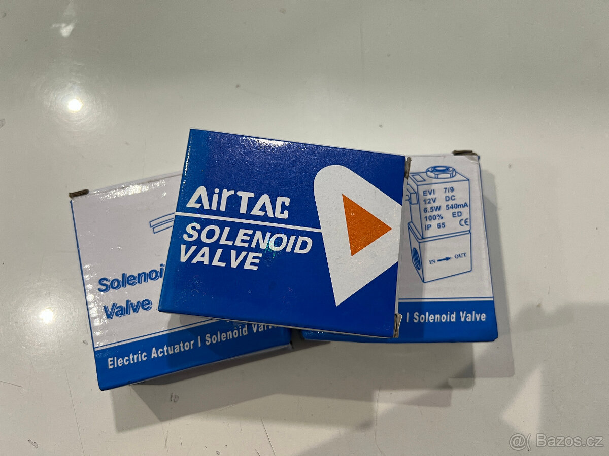 Elektromagnetický ventil - solenoid