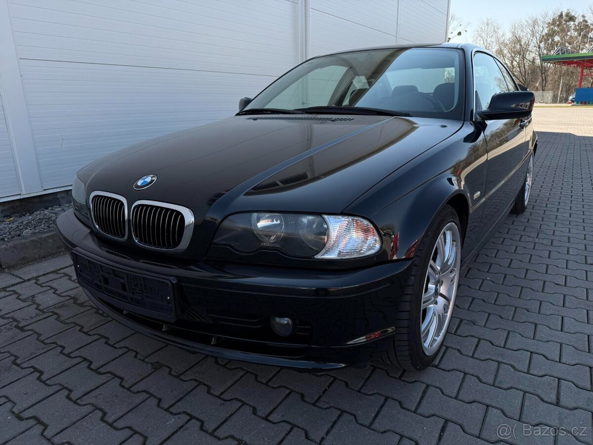 E46 325ci Sport packet originál z výroby, 196 383 Km