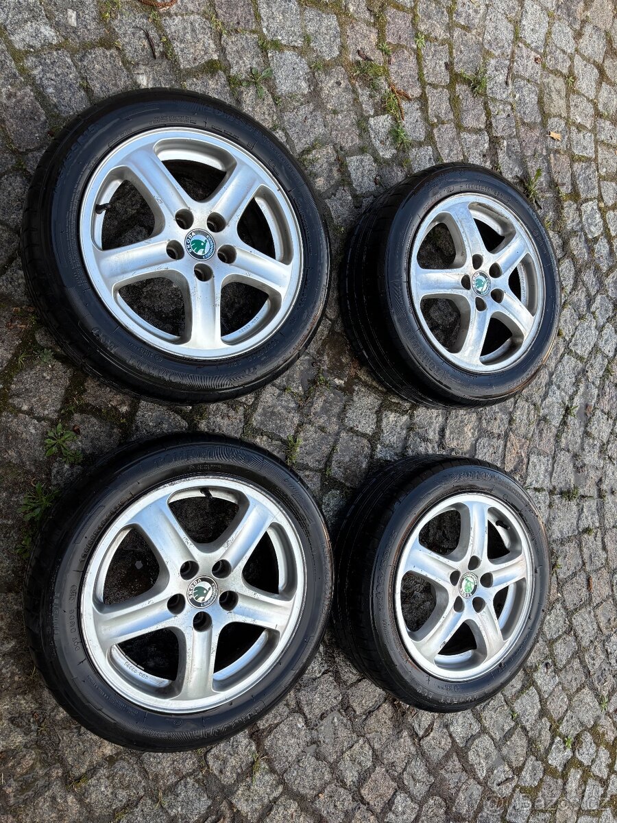 Alu kola Škoda Fabia I 185/55R15 82V