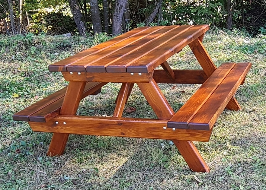 pivní set, dřevěné sezení