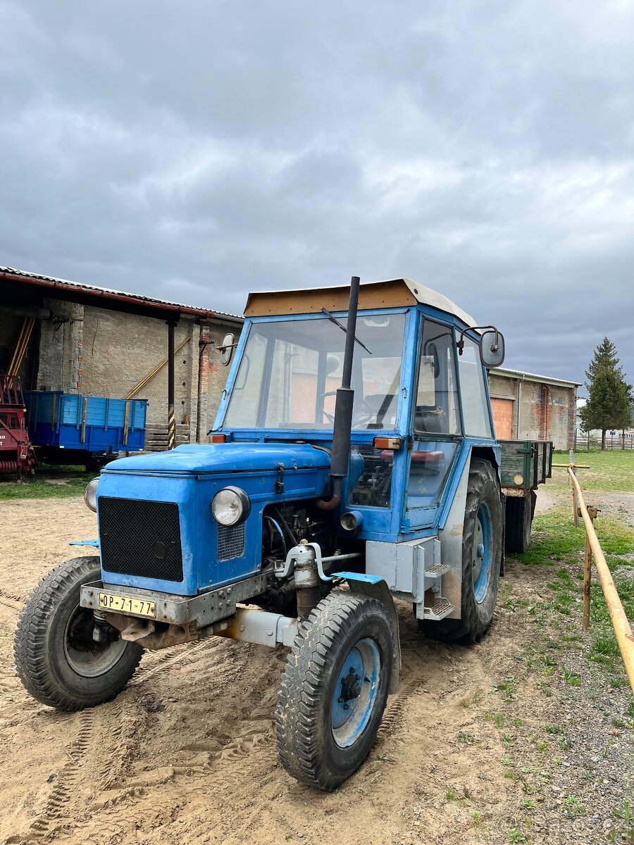 Zetor 6718 a vlek