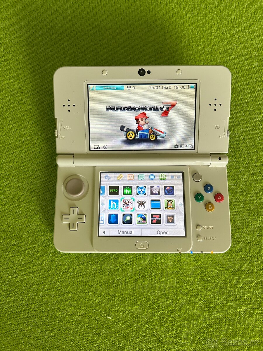 New Nintendo 3DS white CFW
