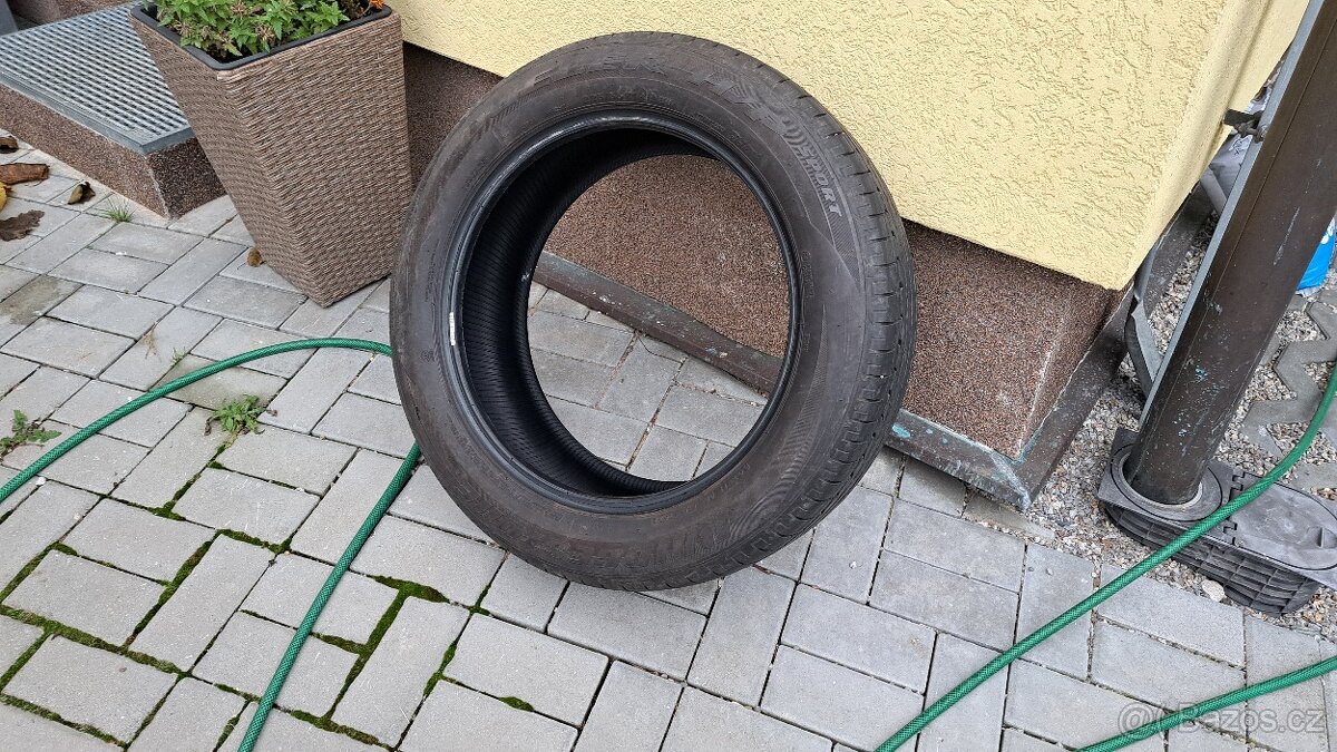 4 ks Letní pneu BRIDGESTONE 225/55/R18 cena za vše