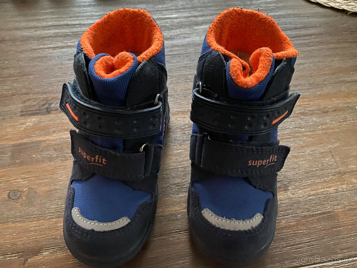 Zimní botičky Superfit Goretex,orange 23