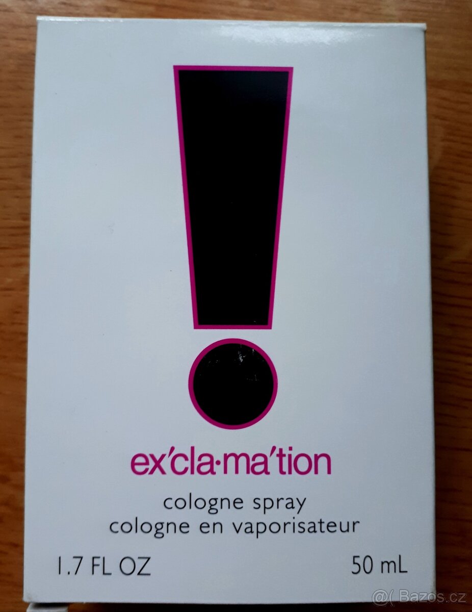 Coty Exclamation kolínská dámská voda 50 ml