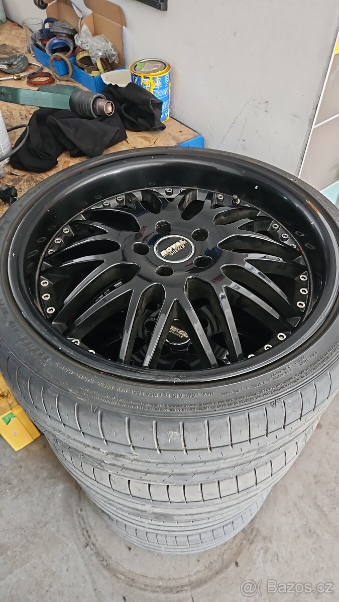 Prodám alu kola 5x112 R19 letní pneu 235/35/R19