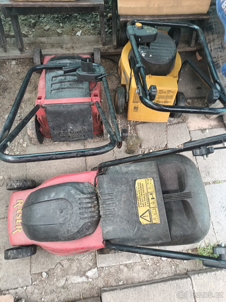 Elektrické sekacky 3ks
