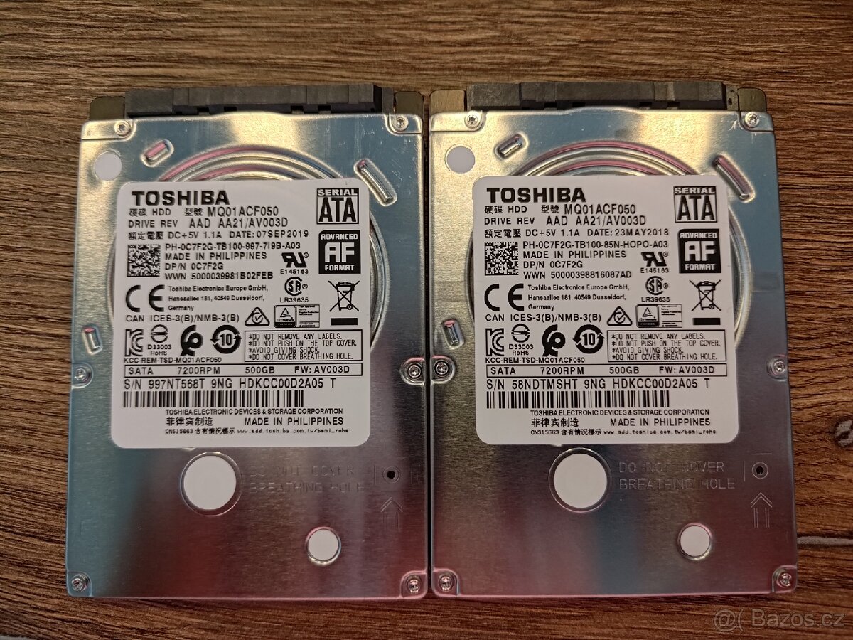HDD 500GB Toshiba WD