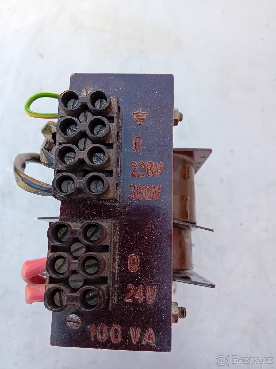 Trafo P-230V/380V S-24V 100VA