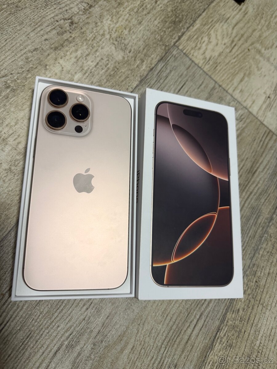 IPhone 16 pro Max 256gb desert titanium