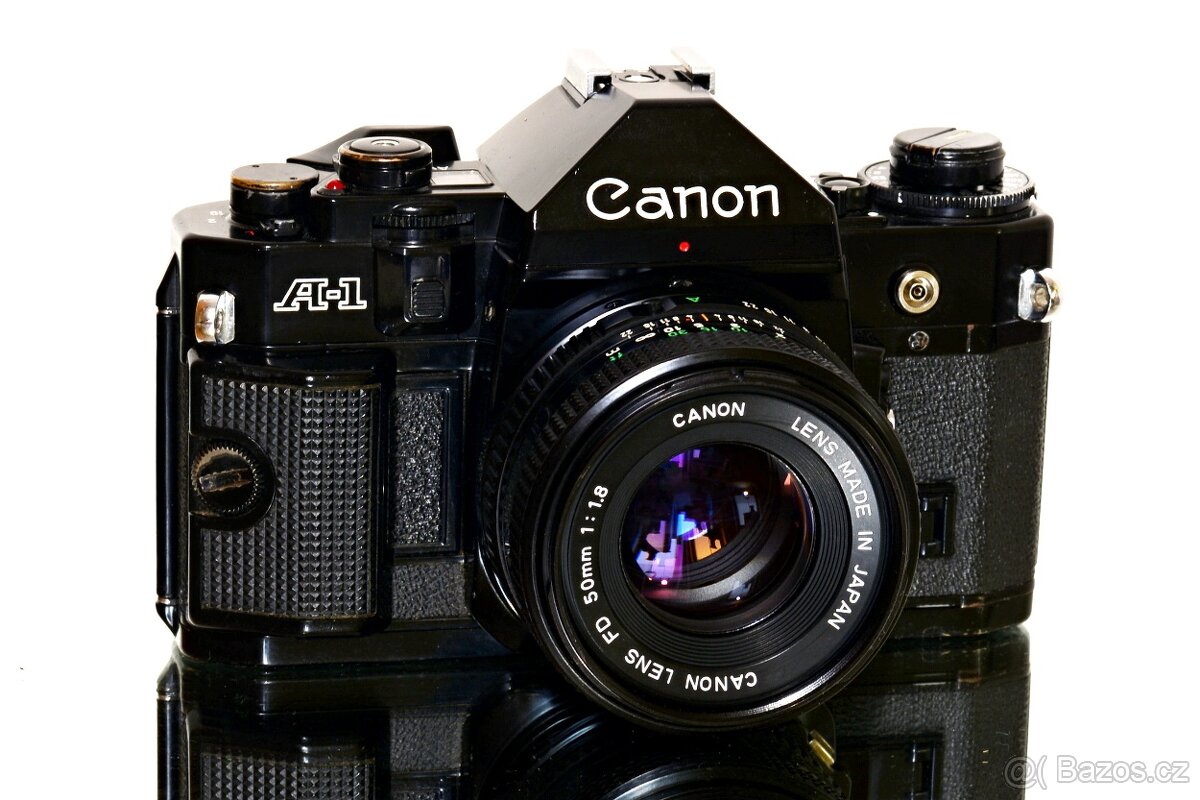 Canon A1 + FD 1,8/50mm po SERVISU