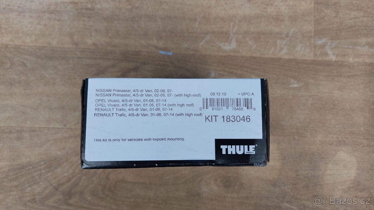 Kit Thule 3046 - NISSAN Primastar, OPEL Vivaro, RENAULT Traf