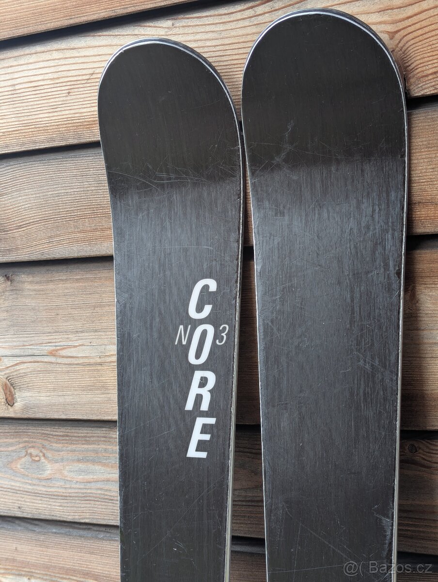 Malosériové handmade lyže CORE NO3, 175cm