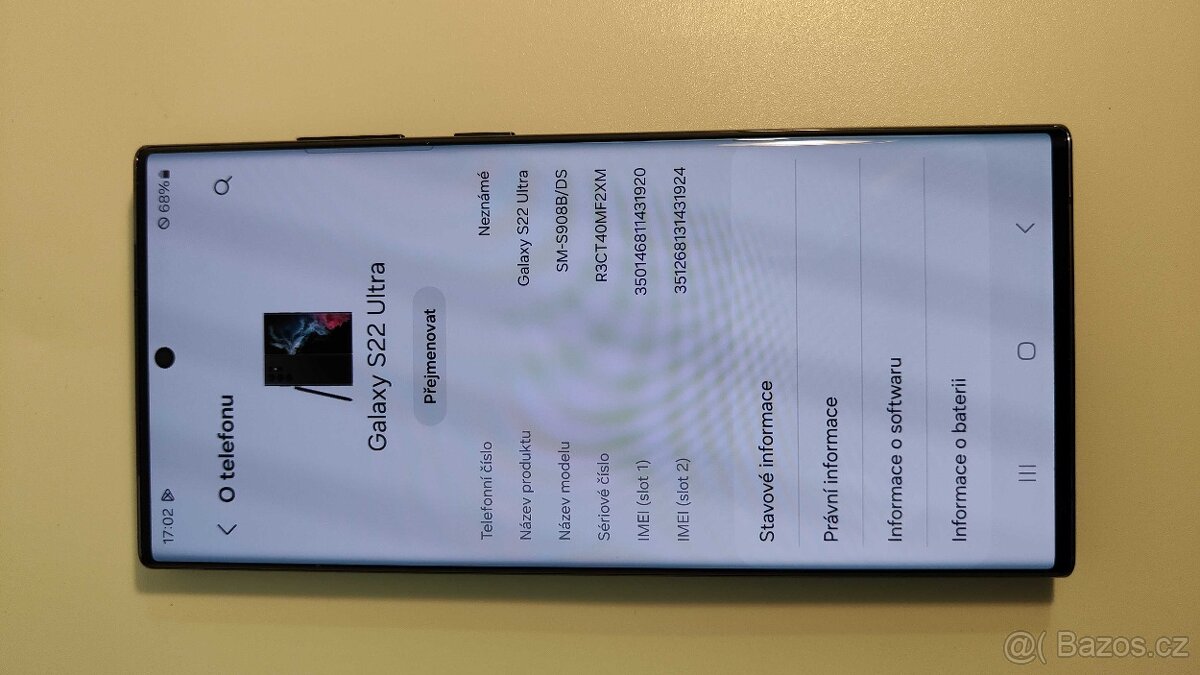 Samsung Galaxy S22 Ultra 5G S908B 12GB/512GB