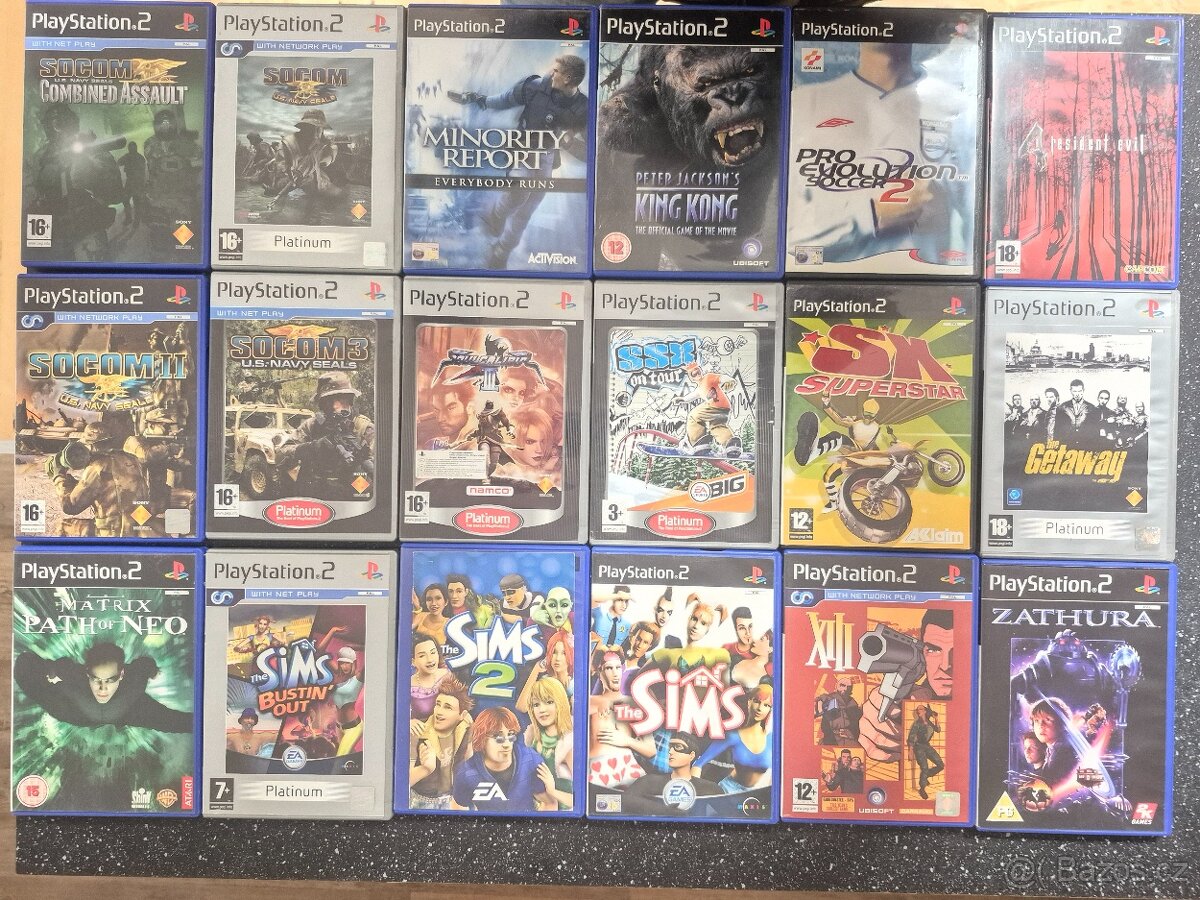Hry ps2 Playstation 2