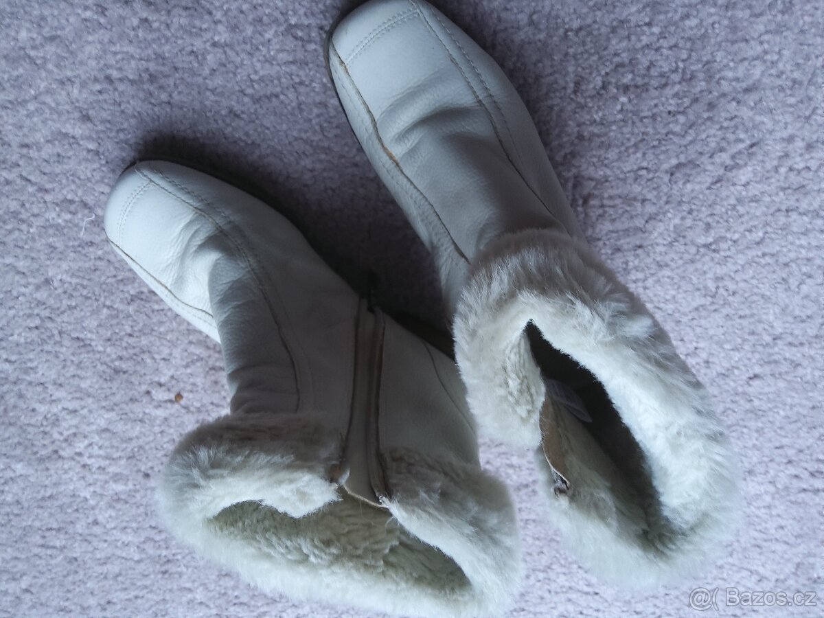 Zimní kožené boty Medicus vel. 37,5