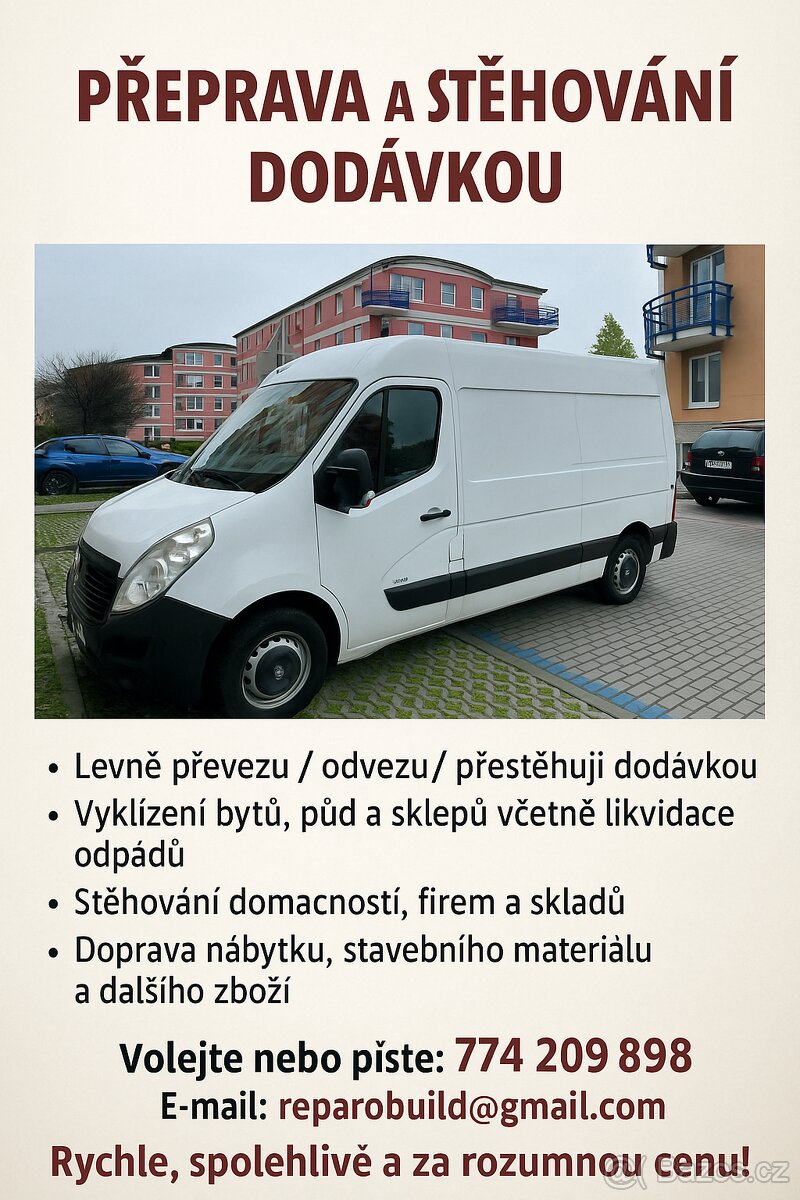 Stěhování,likvidace nabytku,odpadu