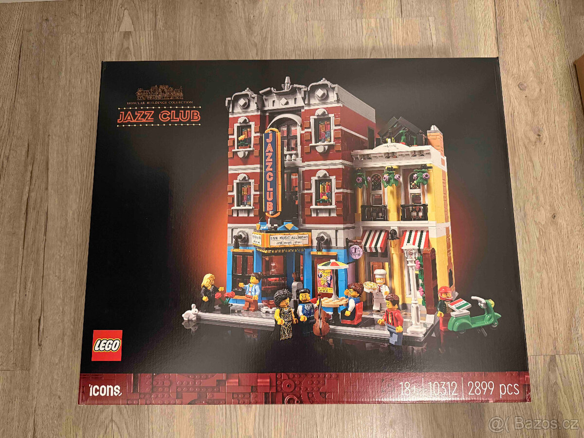 Prodám Lego 10312 (MODULAR) ICONS - Jazzový klub (nový)