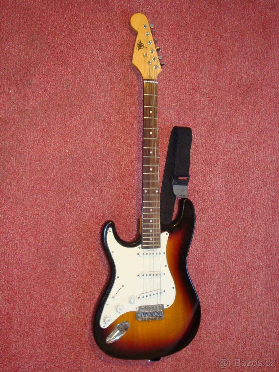 Elektrická kytara levoruká