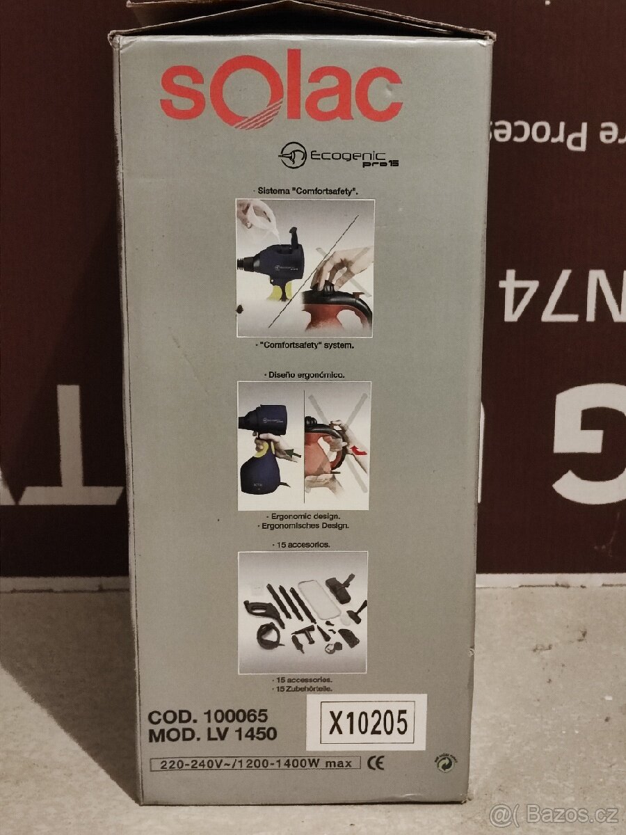 Parní čistič SOLAC