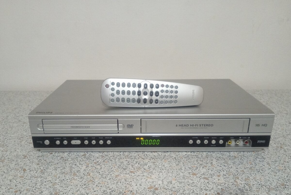VHS-DVD kombo PHILIPS DVP3100V
