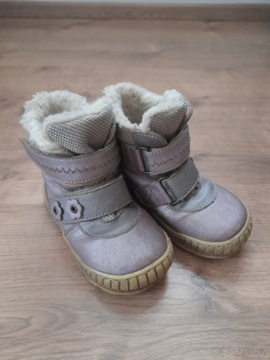 Prodám dětské zimní boty Pegres, vel. 24