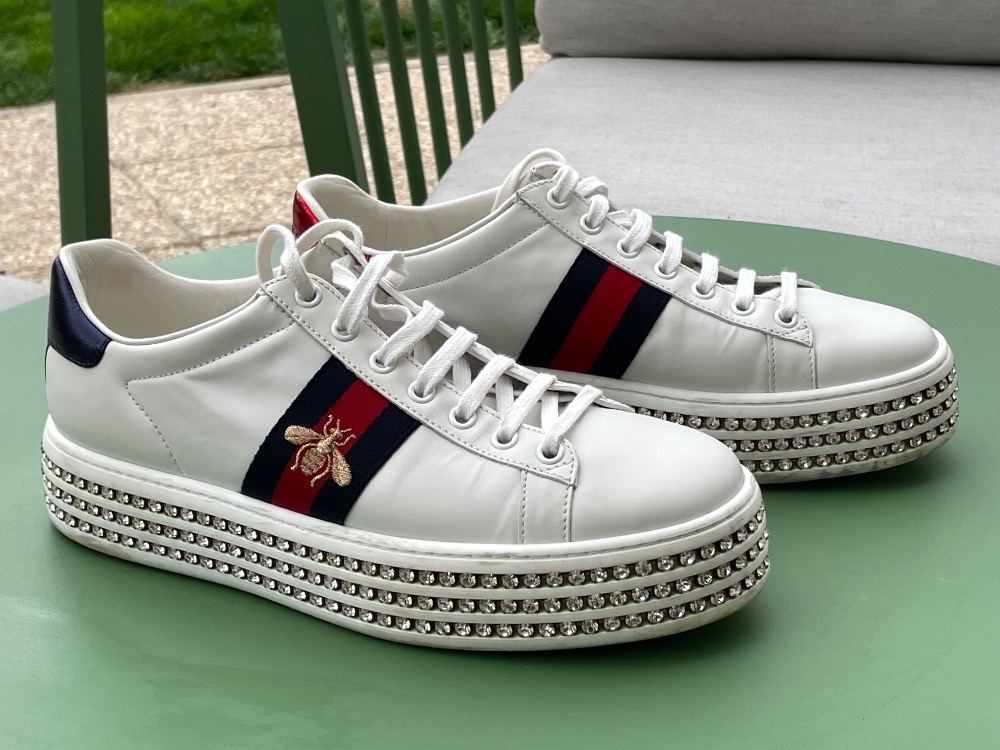 Gucci luxusní tenisky Ace Platform