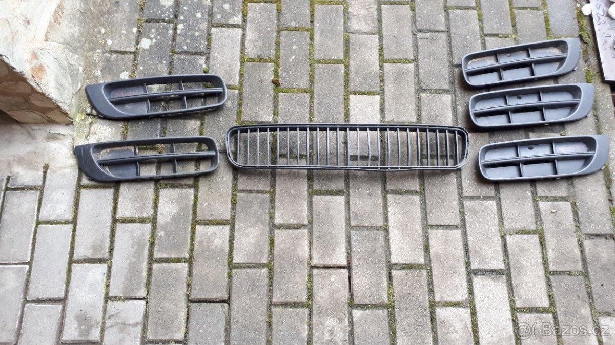 mřížky do nárazníku škoda fabia 2 před facelift