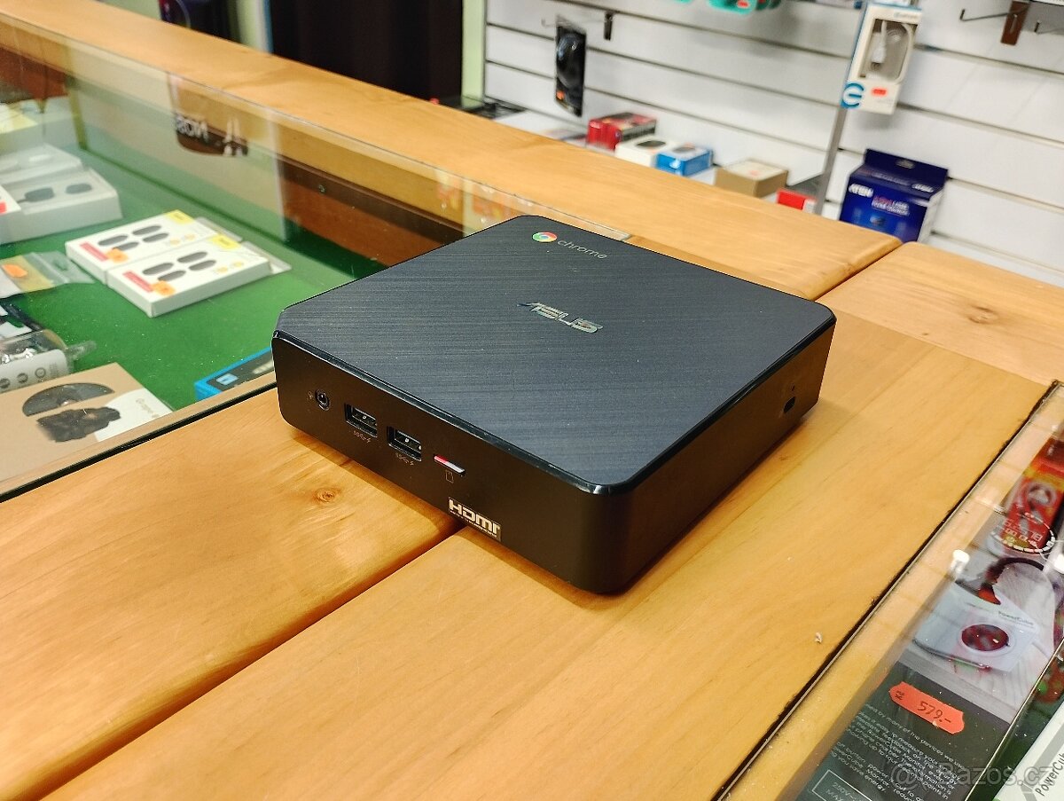 Mini PC ASUS Chromebox 3 Celeron 3865U/4GB RAM/2GB+128GB SD