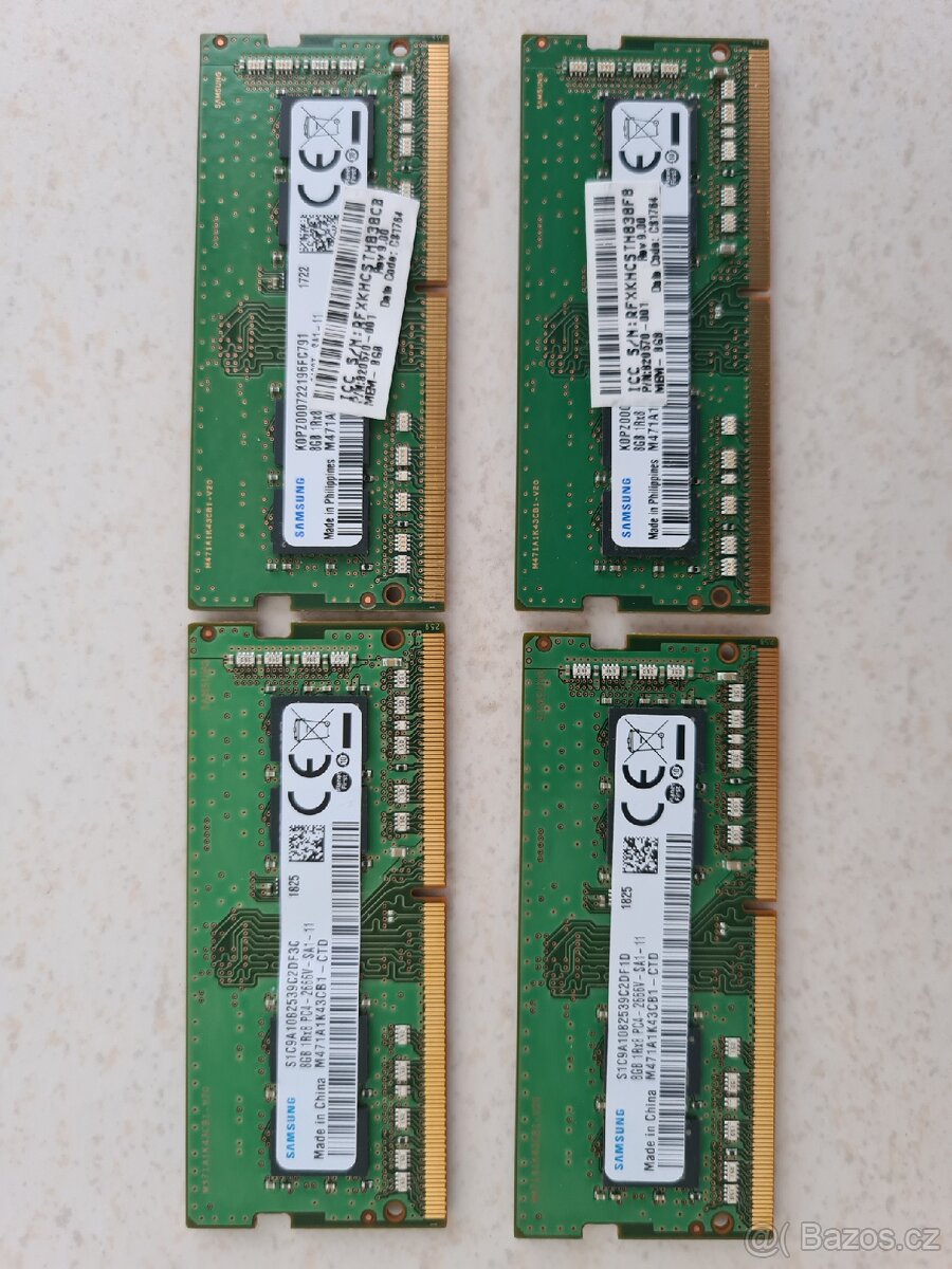 RAM Samsung SO-DIMM 8GB DDR4