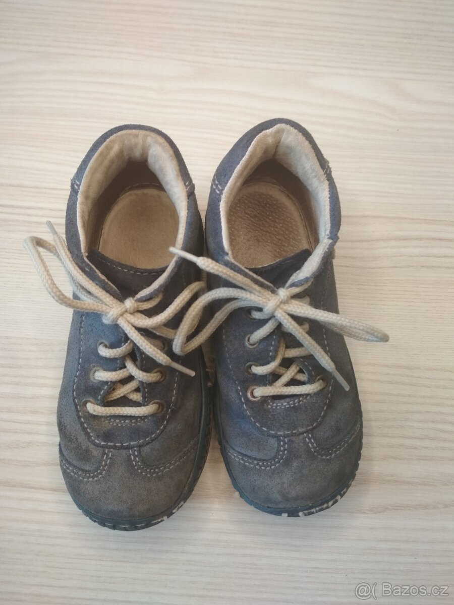 Dětské kožené boty Pegres - velikost 24