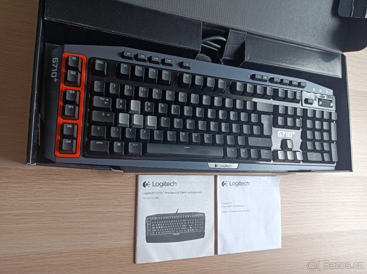 Logitech G710+ Mechanical Gaming Keyboard, CZ