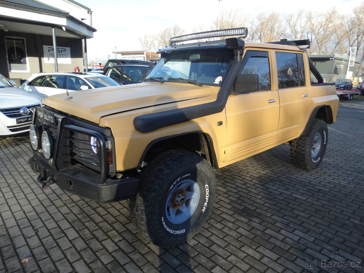 Nissan PATROL 2.8TD PICKUP RARITA EXPEDIČNÍ ÚPRAVA PO SERVI