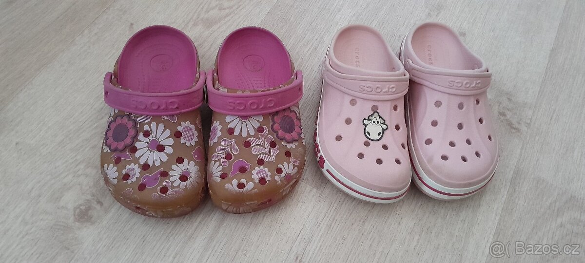 Letni sandály a crocsy vel 31
